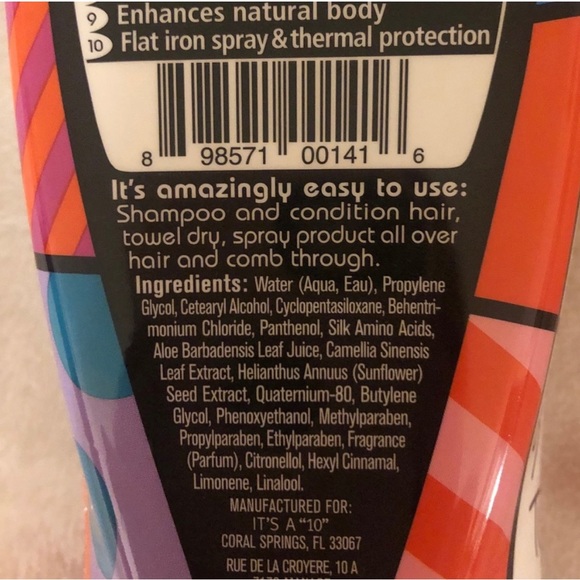 IT'S A 10 MIRACLE LEAVE-IN SPECIAL EDITION TREVOR PROJECT BOTTLE - Picture 4 of 5